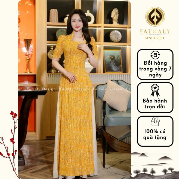 Áo dài lụa voan nhập khẩu cao cấp thiết kế chuyên biệt 4 Áo dài lụa voan nhập khẩu cao cấp thiết kế chuyên biệt - Hình ảnh 4