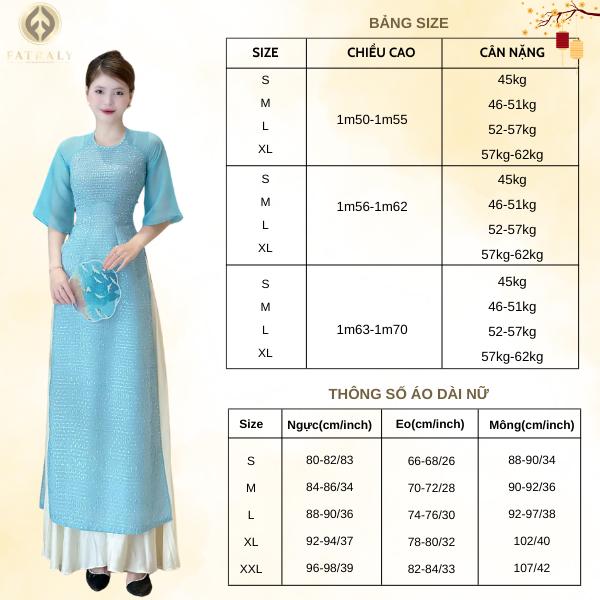 Áo dài Lụa cao cấp với thiết kế tay lỡ trẻ trung chất liệu mềm mại và co giãn nhẹ phù hợp cho phong cách trẻ trung 3 Áo dài Lụa cao cấp với thiết kế tay lỡ trẻ trung chất liệu mềm mại và co giãn nhẹ phù hợp cho phong cách trẻ trung - Hình ảnh 3
