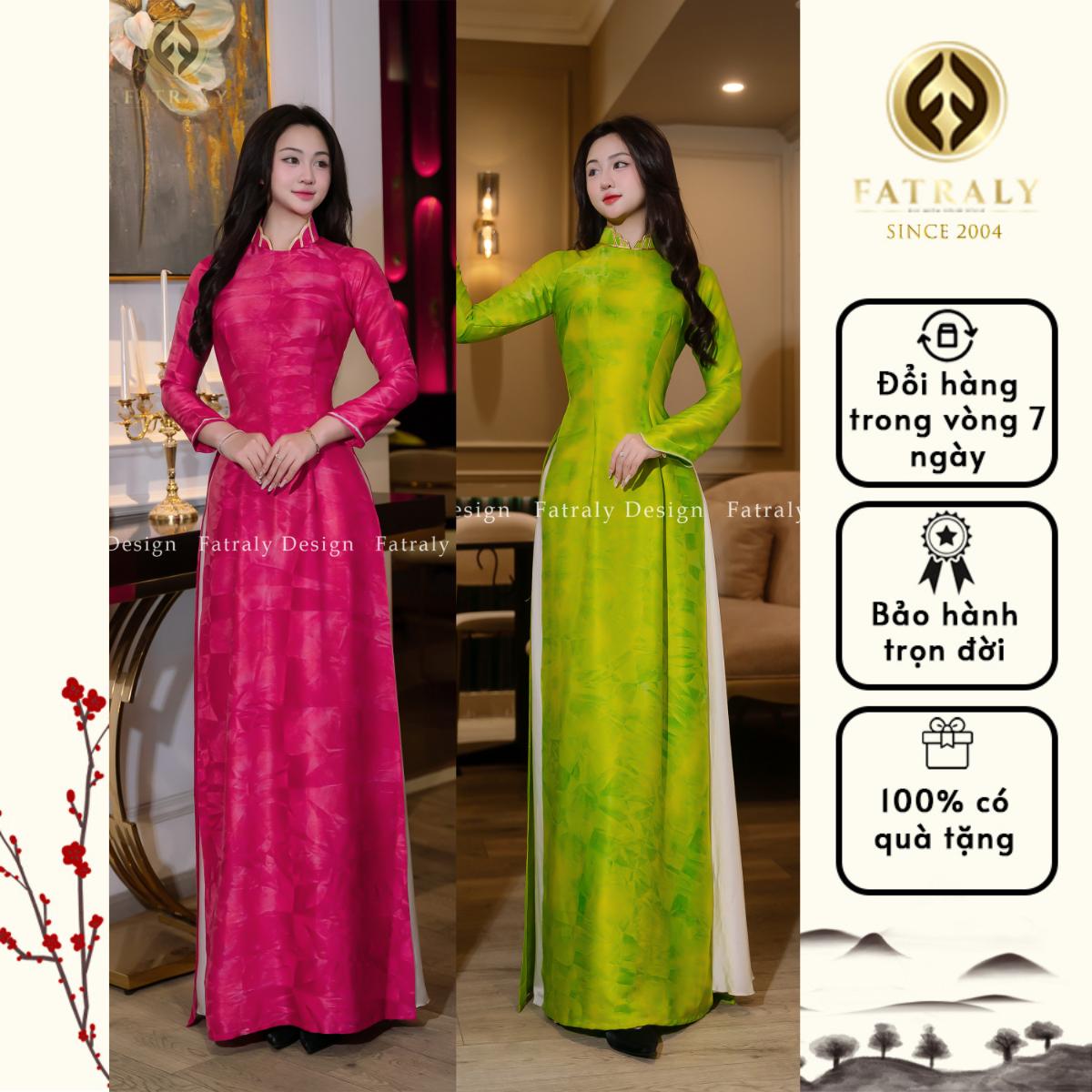 Áo dài lụa Thái Tuấn nhũ ánh kim hoàng gia cao cấp thiết kế độc quyền và thu hút ánh nhìn 3 Áo dài lụa Thái Tuấn nhũ ánh kim hoàng gia cao cấp thiết kế độc quyền và thu hút ánh nhìn - Hình ảnh 3