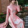 Áo dài nữ Lụa 2 da sang trọng với họa tiết vẽ tay cao cấp, chất liệu mềm mịn và họa tiết hoa tinh xảo 11 943da0c23bb7401aa42e60d825a44337tplv aphluv4xwc origin jpeg