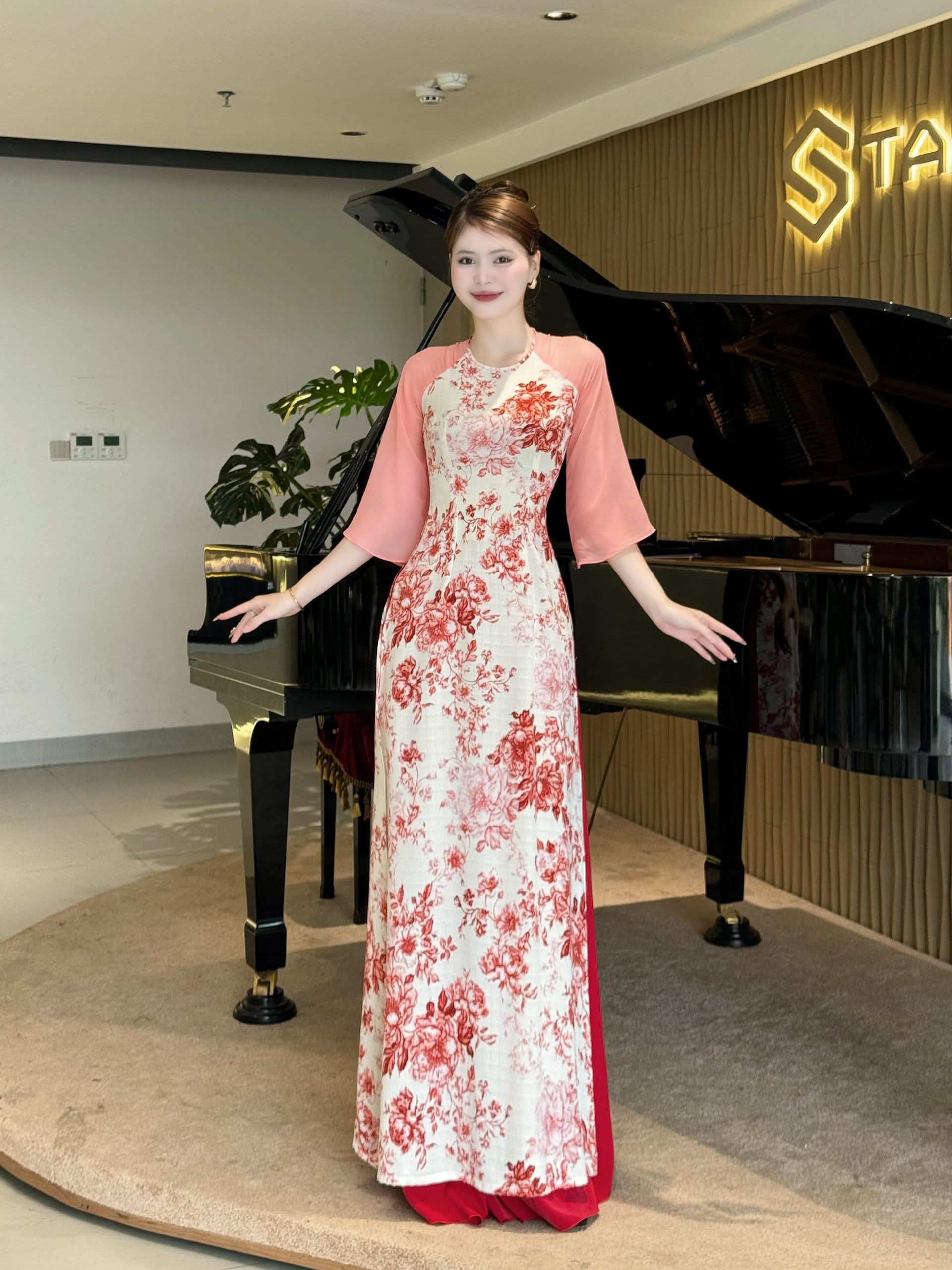 Áo dài Lụa cao cấp