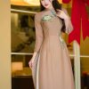 Áo dài Tơ 4 tà họa tiết vẽ tay cao cấp chất vải mềm mại thiết kế tinh tế hoa vẽ tay nghệ nhân thủ công phong cách thời trang truyền thống 13 b3ce7e8846e94becb901e28d0138b4a0tplv o3syd03w52 origin jpeg scaled