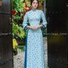 Áo dài lụa thạch Thái Tuấn thiết kế chuyên biệt cho nữ, chất liệu cao cấp, tay 3/4, maxi 11 b3f60cad10ac40dea7b0baf7450bd215tplv o3syd03w52 origin jpeg 1 scaled