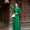 Áo dài nữ vải lụa Queen cao cấp thiết kế đơn giản sang trọng chất liệu mềm mịn ôm dáng form chuẩn vừa vặn 18 Áo dài nữ vải lụa Queen cao cấp thiết kế đơn giản sang trọng chất liệu mềm mịn ôm dáng form chuẩn vừa vặn