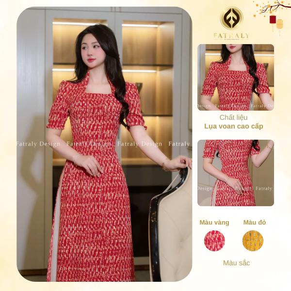 Áo dài lụa voan nhập khẩu cao cấp thiết kế chuyên biệt 7 Áo dài lụa voan nhập khẩu cao cấp thiết kế chuyên biệt - Hình ảnh 7