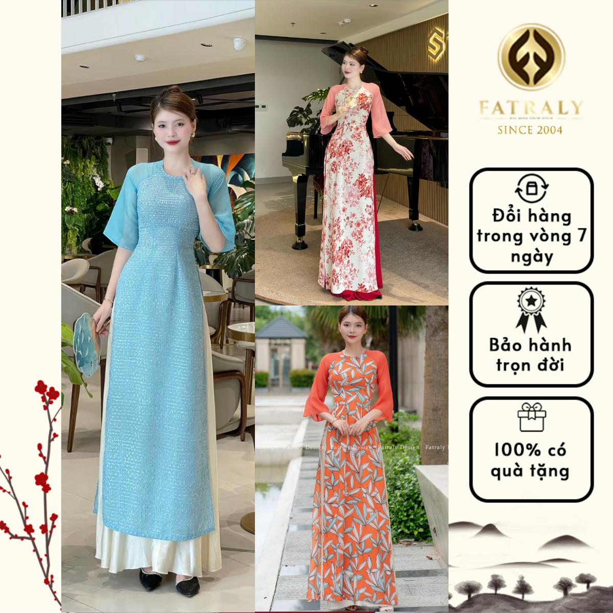 Áo dài Lụa cao cấp với thiết kế tay lỡ trẻ trung chất liệu mềm mại và co giãn nhẹ phù hợp cho phong cách trẻ trung 7 Áo dài Lụa cao cấp với thiết kế tay lỡ trẻ trung chất liệu mềm mại và co giãn nhẹ phù hợp cho phong cách trẻ trung - Hình ảnh 7