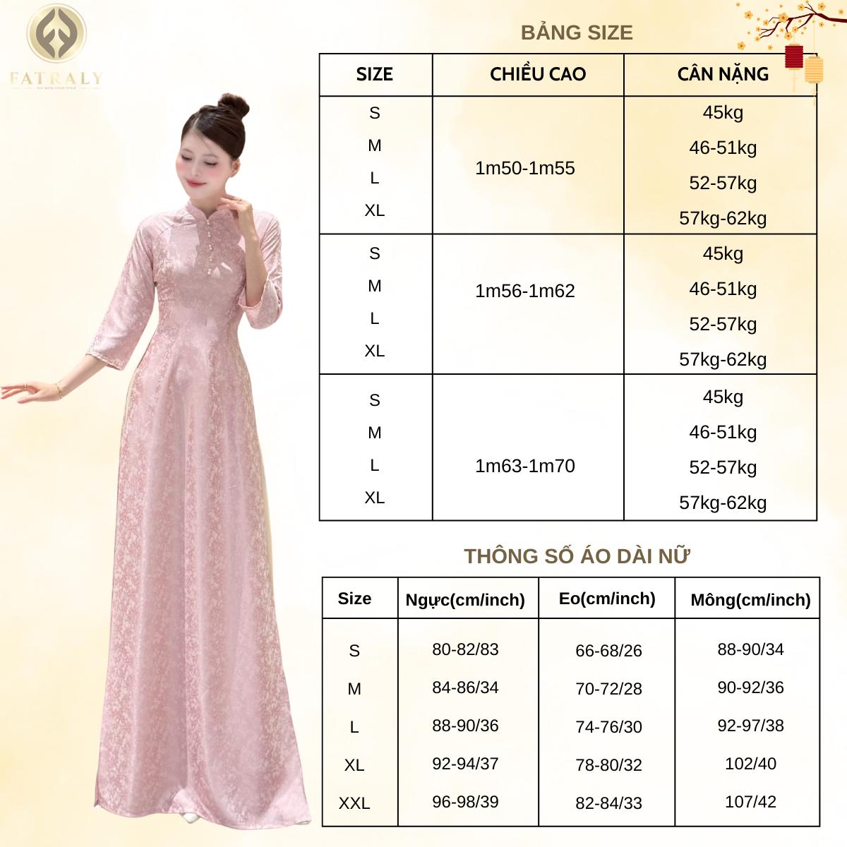 Lụa Ngọc Libi Vân Gấm thiết kế chuyên biệt, dáng áo thanh lịch, chiết eo cao hách dáng 6 Lụa Ngọc Libi Vân Gấm thiết kế chuyên biệt, dáng áo thanh lịch, chiết eo cao hách dáng - Hình ảnh 6