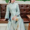 Áo dài nữ lụa tơ tằm vân gấm nút bọc Cao Cấp Sang Trọng cho các dịp đặc biệt 17 da0dd8fe14f5494796b0fb522735f789tplv aphluv4xwc origin jpeg scaled
