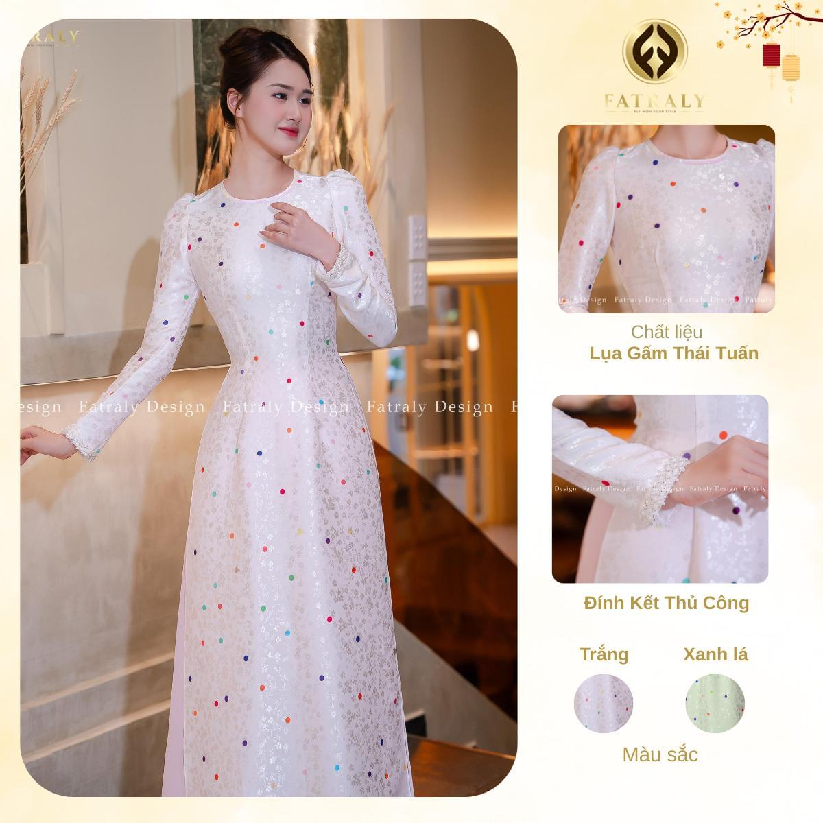 Áo Dài Gấm Thái Tuấn Cổ Tròn Tay Ngắn Thiết Kế Độc Đáo Phong Cách Hiện Đại Chất Liệu Cao Cấp 2 Áo Dài Gấm Thái Tuấn Cổ Tròn Tay Ngắn Thiết Kế Độc Đáo Phong Cách Hiện Đại Chất Liệu Cao Cấp - Hình ảnh 2