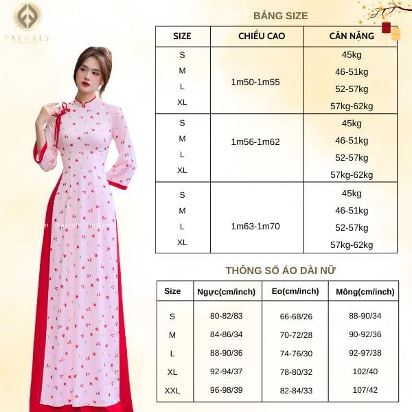 Áo dài lụa thạch Thái Tuấn thiết kế chuyên biệt cho nữ, chất liệu cao cấp, tay 3/4, maxi, phù hợp nhiều dịp, giặt tay - Hình ảnh 2