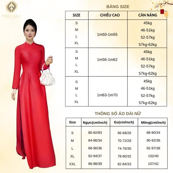 Áo dài nữ vải lụa Queen cao cấp thiết kế đơn giản sang trọng chất liệu mềm mịn ôm dáng form chuẩn vừa vặn - Hình ảnh 2